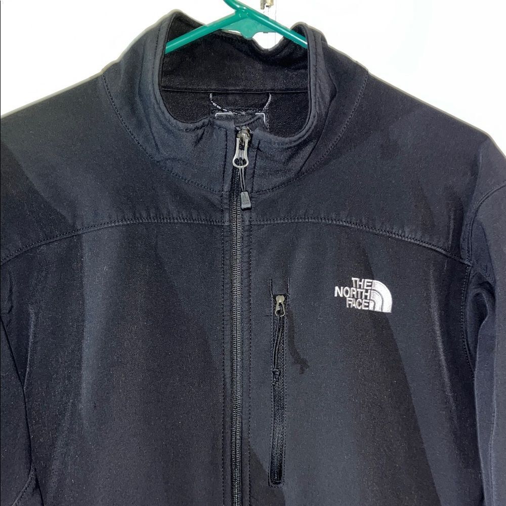 Mens 3 Pocket Black Bionic Softshell Full Zipper Fleece Lined Jacket L L/G